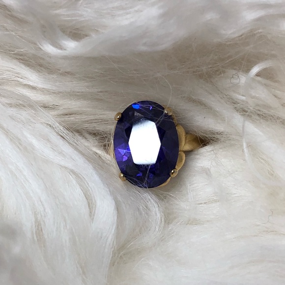 Purple Stone Ring - Picture 6 of 7